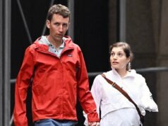 A esposa de Patrick Clancy, Rachel Danes, está grávida de seu primeiro filho