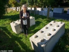 Professora aposentada, 81 anos, triunfa sobre o bom senso 3 anos depois que o conselho bloqueou o portão de seu jardim – apenas para despejar mais ‘blocos de concreto de Lego’ fora de sua casa