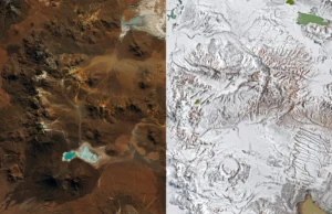 Um dos lugares mais secos da Terra estava coberto de gelo