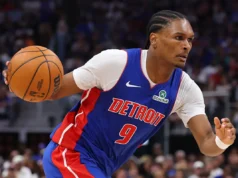 Os Pistons supostamente concordam com a extensão do contrato de Ausser Thompson por 5 anos e US$ 155 milhões em escala de novato