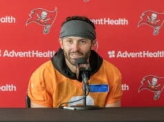 Baker Mayfield supostamente assinou uma extensão de 3 anos com os Buccaneers dias antes da abertura da temporada