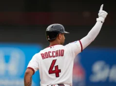 Os Guardiões venceram a partida dupla contra os Tigres em eliminatórias consecutivas, com Brian Rocheo marcando as corridas vitoriosas em ambas as vezes.