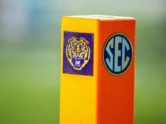 A hipocrisia da SEC está em plena exibição na luta contra a LSU, mas poderia dar à liga a oportunidade de provar que pode cuidar dos seus próprios negócios.
