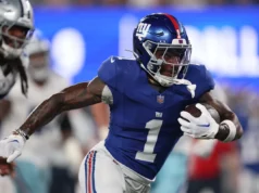 Malik Nabers diz que John Harbaugh o abordou para provar que o wideout pode rebater após uma cirurgia no joelho