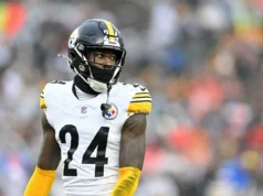 CB Joey Porter Jr. quando questionado se ainda jogaria no Steelers sem prorrogação: ‘Não sei’