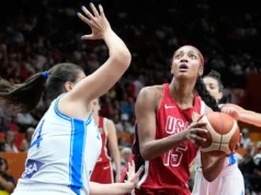 A equipe dos EUA sobreviveu a um susto da Itália após um fraco desempenho de arremessos na Copa do Mundo Feminina da Fiba
