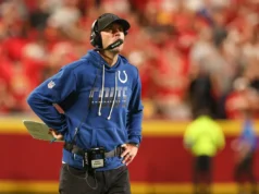 O técnico do Colts, Shane Steichen, explica a decisão de se contentar com um field goal contra Patrick Mahomes na prorrogação