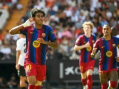 Yamal faz dois gols ‘quase perfeitos’. Barça vence Valência