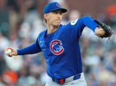 Os Cubs descartaram o destro Ben Brown pelo resto da temporada devido a uma lesão no pescoço