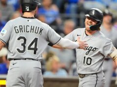 Meidroth, Grichuk acertaram um chute de 3 corridas, White Sox venceu Royals por 14-11 para manter o jogo no AL Central