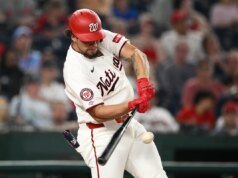 Tanto Morales (um home run) quanto Simpson (uma vitória) tiveram estreias memoráveis para os Nats. Espero que James Wood retorne