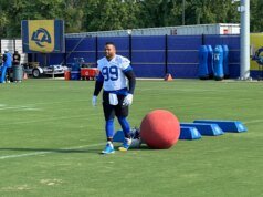 Aaron Donald está satisfeito com a forma como está retornando a campo, mãe sobre a situação da abertura da temporada dos Rams