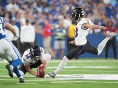 Os Ravens eliminaram Jake Moody do time de treino após o desempenho estelar de Tyler Loop na abertura