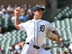 Jobe teve o recorde de sua carreira com 8 eliminações, enquanto os Tigers ampliavam sua queda nas Montanhas Rochosas para 7 jogos com uma vitória por 8-1.