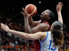EUA derrotaram a Itália por 55 a 52 no teste mais difícil da Copa do Mundo
