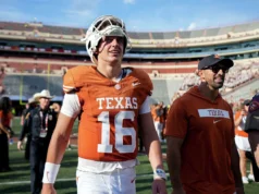 Reação após o Texas QB Arch Manning chamar o vídeo de IA de Sarkeesian rebatendo a linha de ‘ridículo’