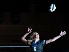 ‘Melhor jogadora que já treinei’: Amelia Albright leva o vôlei de Georgetown a uma grande vitória