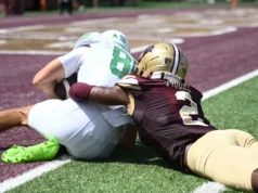 A defesa do futebol americano do Texas State – geralmente um problema – foi resolvida com uma vitória sobre a UNT