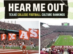 Qual time de futebol americano universitário do Texas você adora odiar?