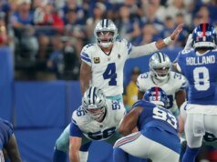Cowboys-Giants abertura da temporada de ‘Sunday Night Football’ mais assistida desde 2015