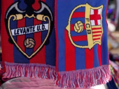 ASSISTIR: Levante homenageia o vencedor da Copa do Mundo do Barcelona antes do início do jogo