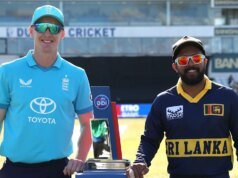 A Inglaterra está rebatendo primeiro contra o Sri Lanka no primeiro ODI