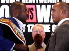 Cronograma e resultados do boxe 2026