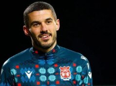 Cody com o Liverpool Sub-21 depois de deixar o Wrexham