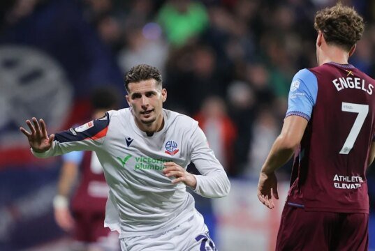 O desempenho do Bolton precisa ser transformado em pontos