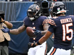 Bears RB D’Andre Swift e WR Rome Odunze deixaram o treino devido a lesões