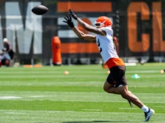 Estimativas de melhores e piores casos para Browns Denzel Boston