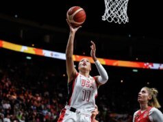 A grande Napheesa Collier da UConn lidera a equipe dos EUA contra a Hungria para avançar para as semifinais da Copa do Mundo