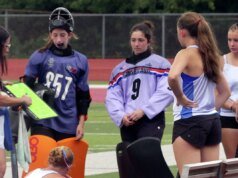 A goleira do Nonnewwag, Fiona Scozafava, está conquistando os holofotes nacionais antes da temporada de juniores.