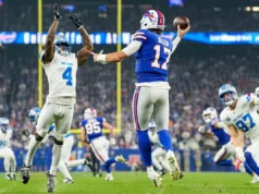Os torcedores do Lions reagiram à defesa incomum na derrota contra o Bills