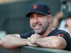 Os Twins prestaram homenagem a Verlander com um vídeo antes do jogo