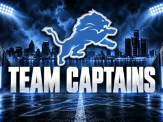O Detroit Lions nomeou 7 capitães para a temporada de 2026