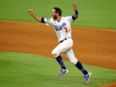 Chris Taylor reflete sobre o legado do campeonato no Dodger Stadium