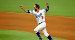 Chris Taylor reflete sobre o legado do campeonato no Dodger Stadium