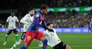 Escalação inicial do FC Barcelona x Racing Santander: Flick muda