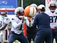 Patriots WR AJ Brown revela porque QB Drake é ‘inacreditável’ para brincar com a filha