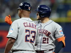 O ataque do Houston Astros mais uma vez falhou quando o Tampa Bay Rays venceu outro jogo acirrado