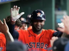 Jordan Alvarez Triple Crown Tracker: atualizações sobre a perseguição pela história do Houston Astros Slugger