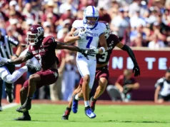 Kentucky não classificado surpreende o número 9 do Texas A&M atrás de grande barragem no terceiro trimestre
