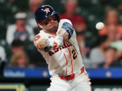 ‘Não estamos em pânico’: rebatedores do Astros falam de pressão no empate com o Rangers