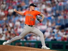 Hunter Brown recebeu uma bola rasteira. Mas os Phillies aproveitaram ao máximo para apagar a vantagem dos Astros
