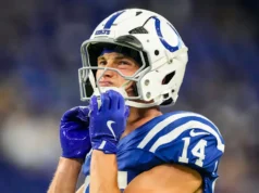 Os Colts prenderam a respiração de Alec Pierce depois que uma ameaça profunda deixou o jogo na chuteira