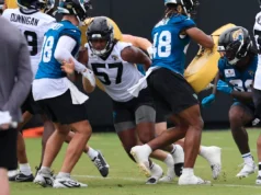 Jaguars DE Brian Thomas Jr. ‘não tem dúvidas’ sobre ganhar uma vaga no elenco