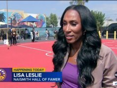 Sparks inaugura estátua em homenagem a Lisa Leslie fora da Crypto.com Arena