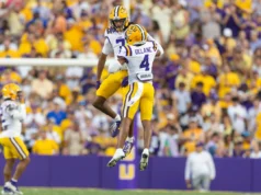 Interceptação recorde do ex-canto de futebol da LSU na estreia na NFL
