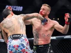Como a icônica derrota por nocaute no UFC 300 ajudou a cumprir o legado de Justin Gaethje